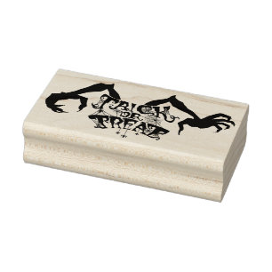 Carimbo De Borracha Halloween