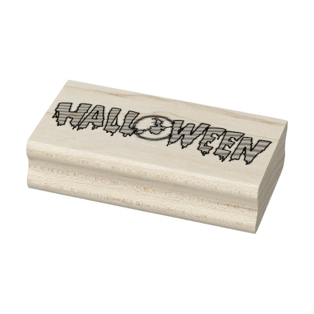 Carimbo De Borracha Halloween (Carimbo)