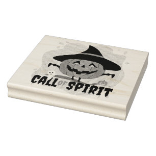 Carimbo De Borracha Halloween Call of Spirit
