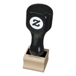 Carimbo De Borracha Happy Halloween Jack-o’-lantern Rubber Stamp