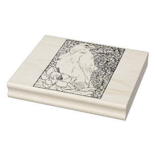 Carimbo De Borracha Happy Hollow Raven