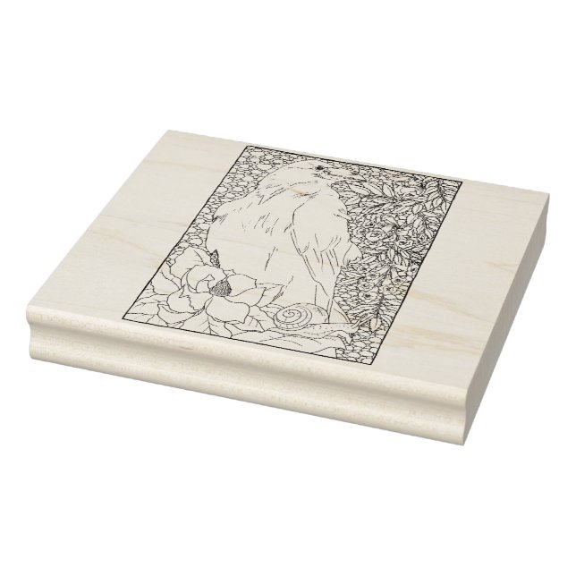 Carimbo De Borracha Happy Hollow Raven (Carimbo)