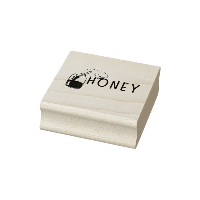 Carimbo De Borracha Honey Rubber Stamp (Carimbo)