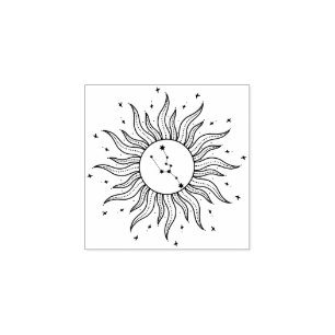 Carimbo De Borracha Horóscopo do Sol Touro   Astrologia do Signo do Zo