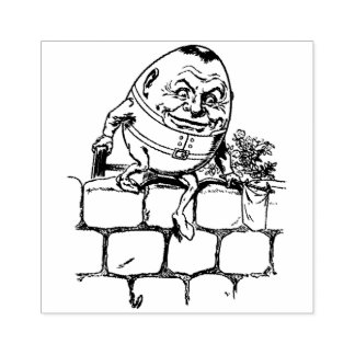 Carimbo De Borracha Humpty Dumpty