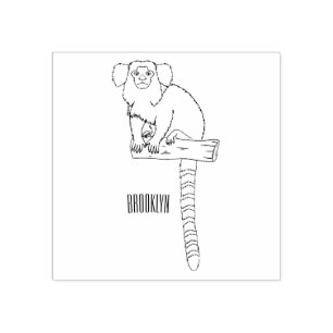 Carimbo De Borracha Ilustração comum de desenho animado