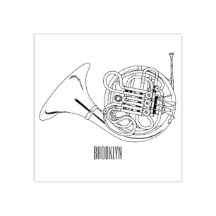 Carimbo De Borracha Imagem de desenho animado francês