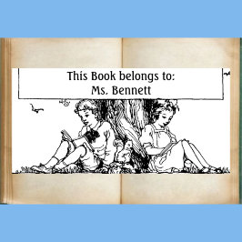 Carimbo De Borracha Indicador de Leitura de Crianças