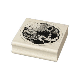 Carimbo De Borracha Janto de Natal britânico Turquia Festivo