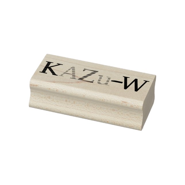 Carimbo De Borracha KAZu-W (Carimbo)