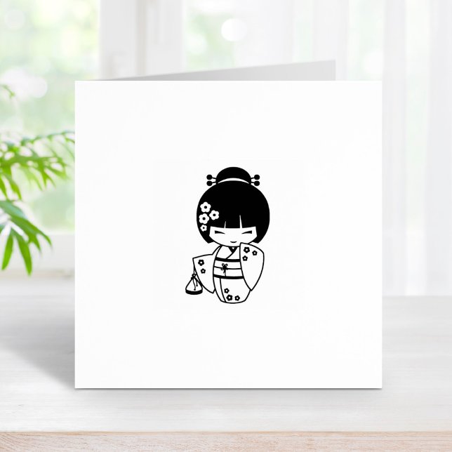 Carimbo De Borracha Kimono Geisha 2 (Criador carregado)