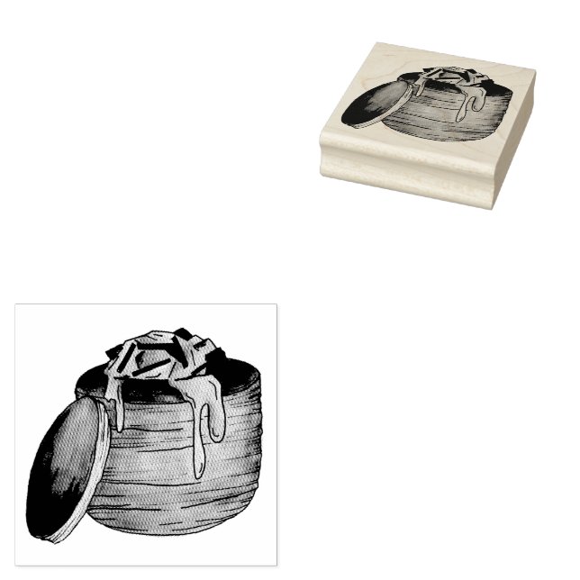 Carimbo De Borracha Lagostim Newberg Retro Seafood Puff Paery (Carimbado)