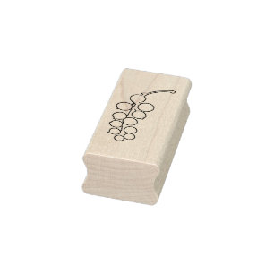 Carimbo De Borracha Lanterna de Arte do Jardim Laranja