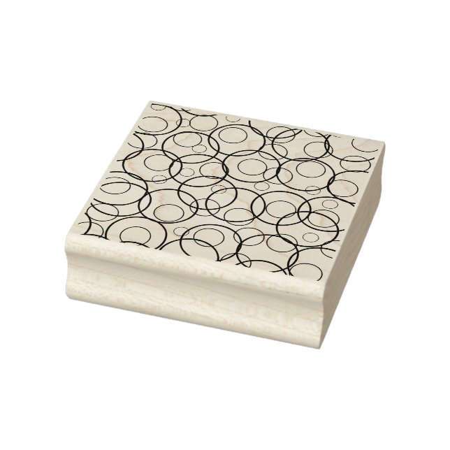 Carimbo De Borracha Leaves Wreath Rubber Stamp (Carimbo)