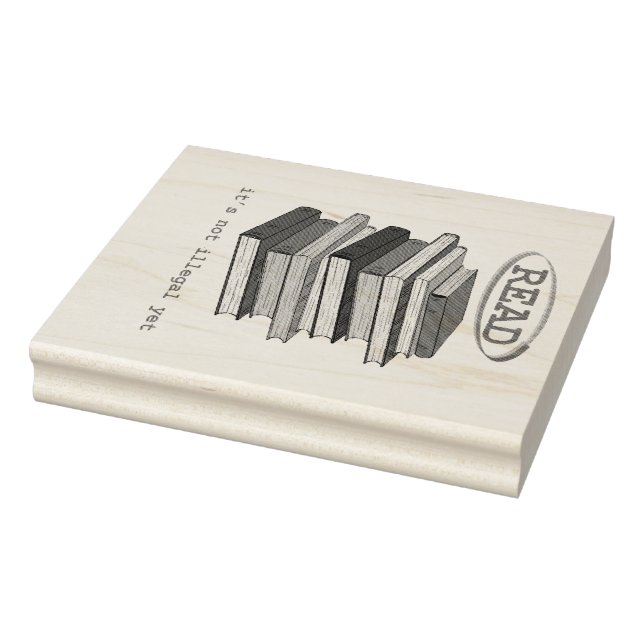 Carimbo De Borracha Leia, ainda não é ilegal (Carimbo)