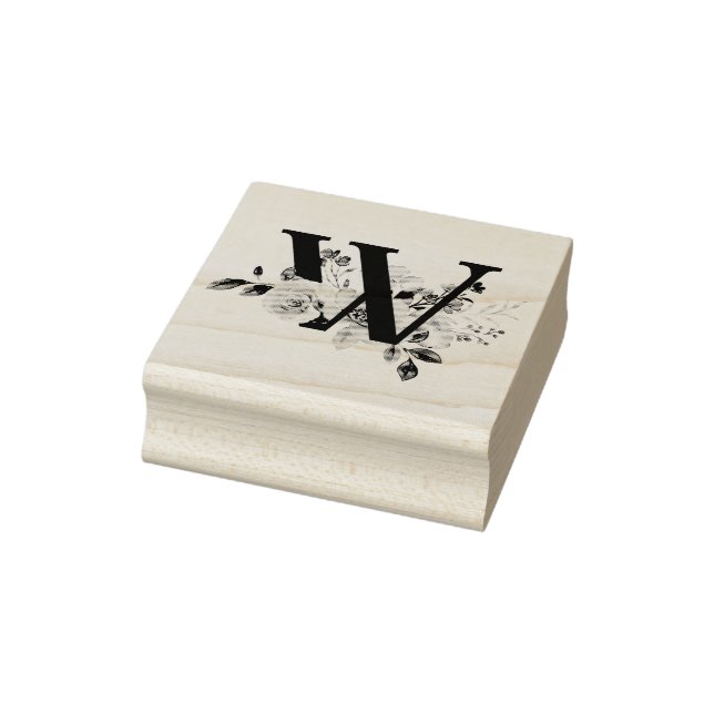 Carimbo De Borracha Letra W (Carimbo)