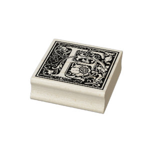 Carimbo De Borracha Letra William Morris F