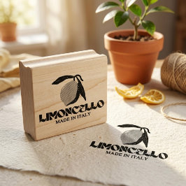 Carimbo De Borracha Limoncello