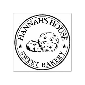 Carimbo De Borracha Logo Personnalisé Simple