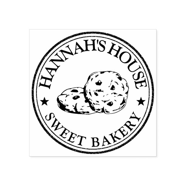 Carimbo De Borracha Logo Personnalisé Simple  (Impressão)