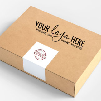 Carimbo De Borracha Logotipo Básico de Tipografia Chic Comercial Perso