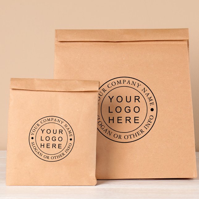 Carimbo De Borracha Logotipo comercial do Círculo Personalizado (Criador carregado)