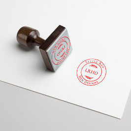 Carimbo De Borracha Logotipo de Negócios com Charme Moderno Country