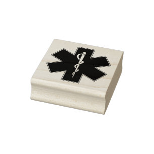 Carimbo De Borracha Logotipo EMS - "Simplesmente Profissional"