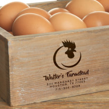 Logotipo moderno e Na moda para Fazenda de frango 