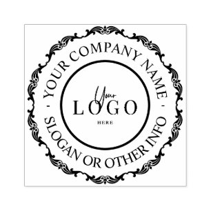 Carimbo De Borracha Logotipo Personalizado Da Sua Própria Empresa