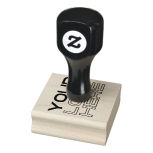 Carimbo De Borracha Logotipo Personalizado de Negócios