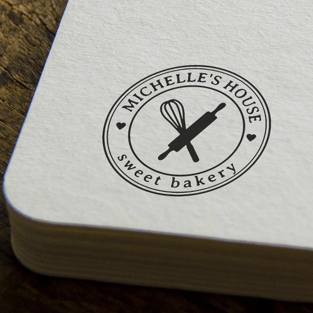 Carimbo De Borracha Logotipo personalizado grande personalizado (Criador carregado)