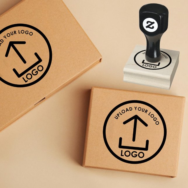 Carimbo De Borracha Logotipo simples para profissionais modernos (Simple Modern Professional Business Logo Rubber Stamp)