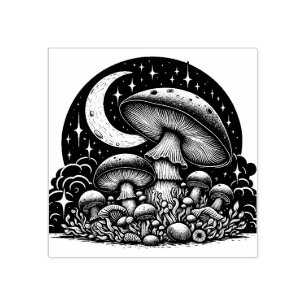 Carimbo De Borracha Lua e estrelas Caramelo de borracha