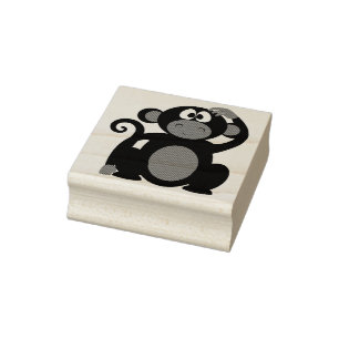 Carimbo De Borracha Macaco