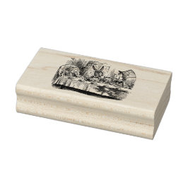 Carimbo De Borracha Mad Hatters Party Personalize