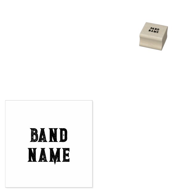 Carimbo De Borracha Mala de Banda Personalizada (Carimbado)
