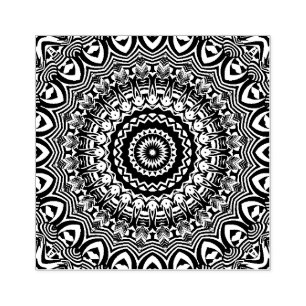 Carimbo De Borracha Mandala
