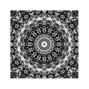 Carimbo De Borracha Mandala