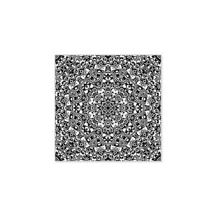 Carimbo De Borracha Mandala