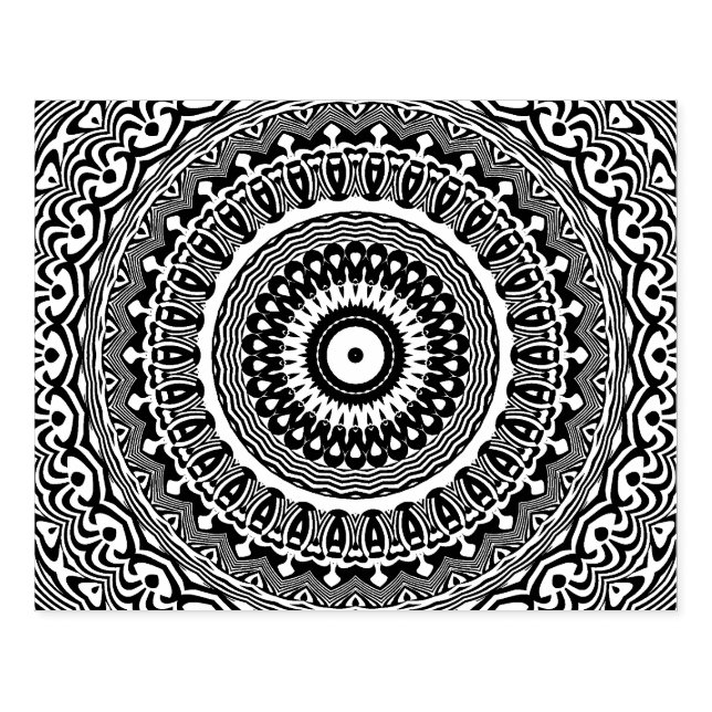 Carimbo De Borracha Mandala (Impressão)