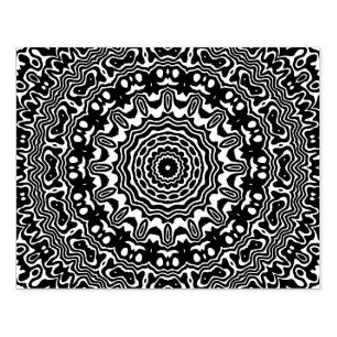 Carimbo De Borracha Mandala
