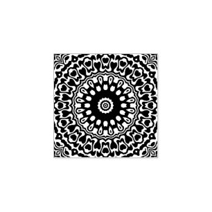 Carimbo De Borracha Mandala
