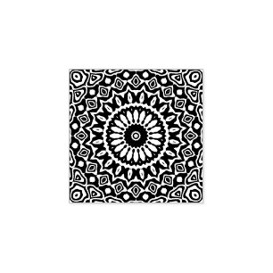 Carimbo De Borracha Mandala