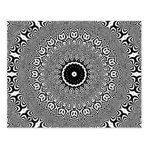 Carimbo De Borracha Mandala