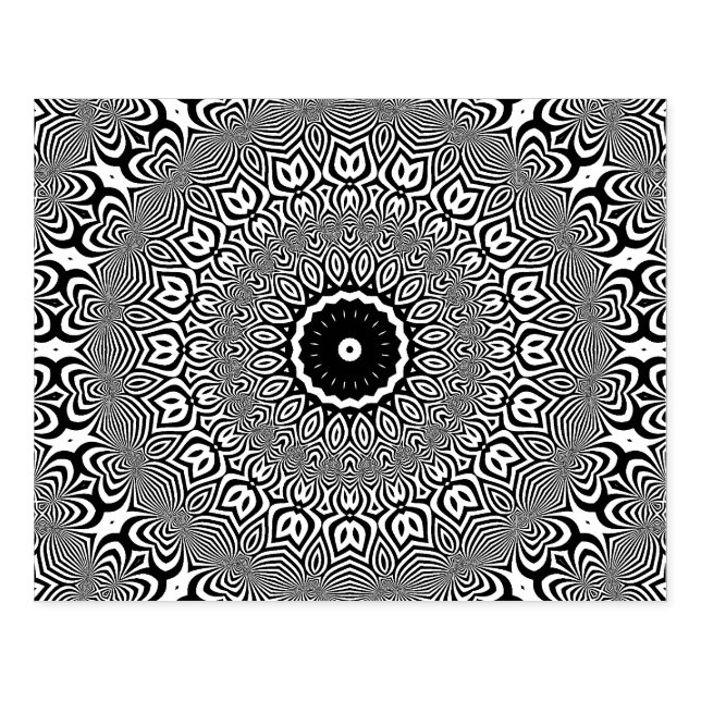 Carimbo De Borracha Mandala (Impressão)