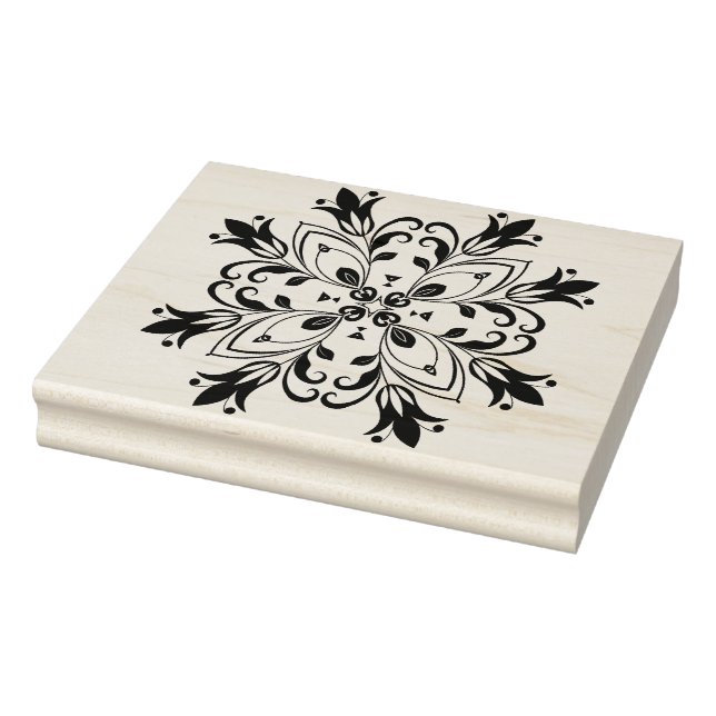 Carimbo De Borracha Mandala (Carimbo)