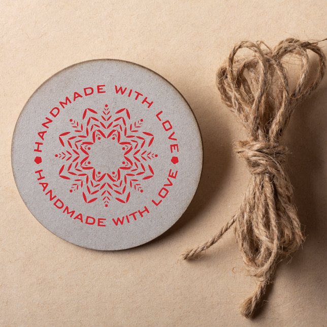 Carimbo De Borracha Mandala com citação feita à mão (Criador carregado)