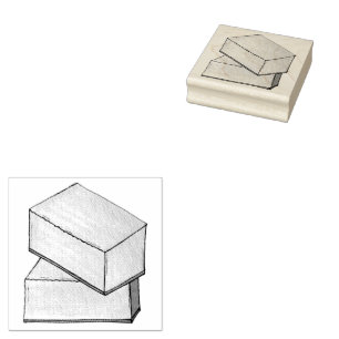 Carimbo De Borracha Manteiga Mochi Hawaii HI Sobremesa Comida Havaiana