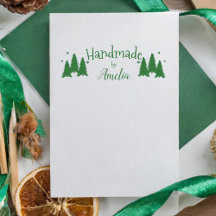 Manuscrito Personalizado por Árvore de Natal